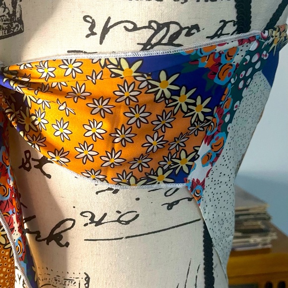 NEW- Handkerchief Top Multi Colored floral, boho designs Size S and M available - Picture 16 of 16
